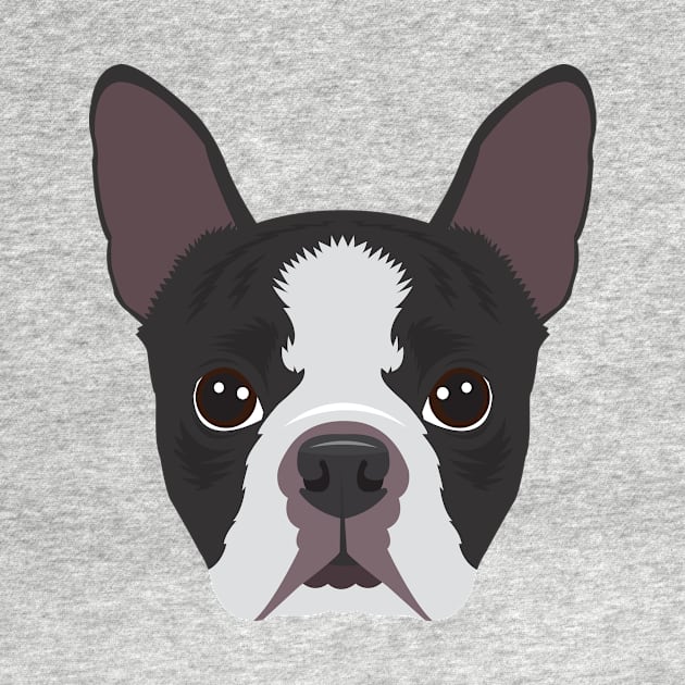 Boston Terrier by threeblackdots